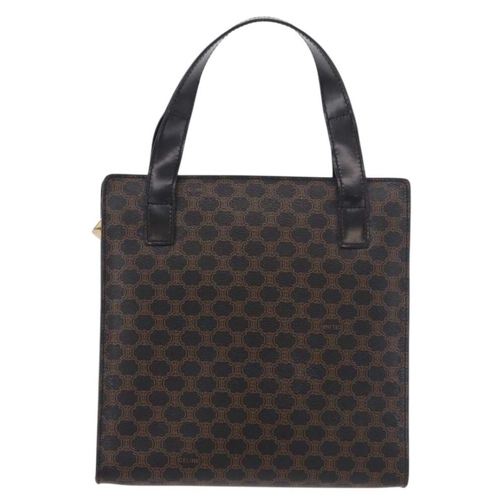 Celine Macadam Handbag Black